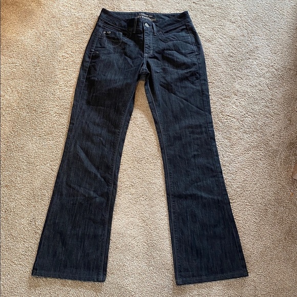 Riders by Lee Jeans Premium Bootcut Charcoal Black size Size 10 TALL - Picture 1 of 14